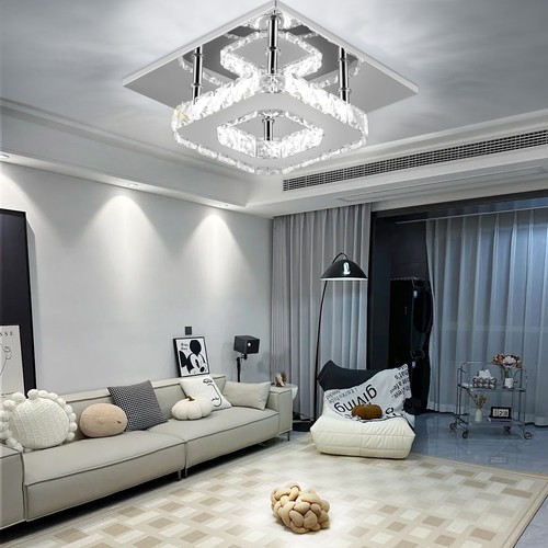Kristall led deckenleuchte - kristall,