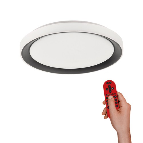 Led deckenlampe schwarz - deckenlampe, weiß