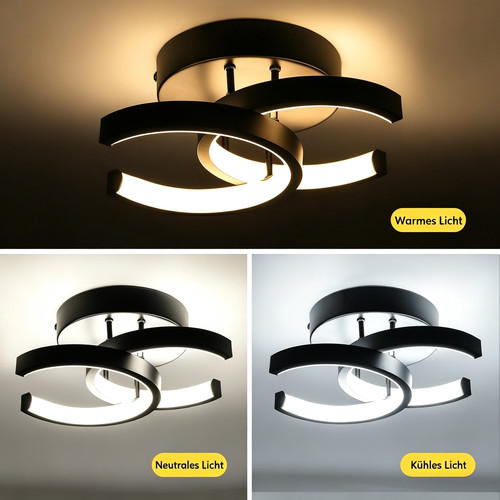 Farbige decken lampe dimmbar - decken-lampe,