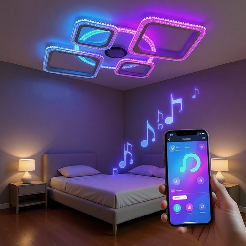 Led deckenleuchte mit - led,