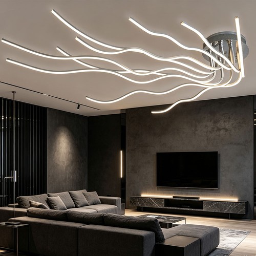 Modern led deckenleuchte - ,