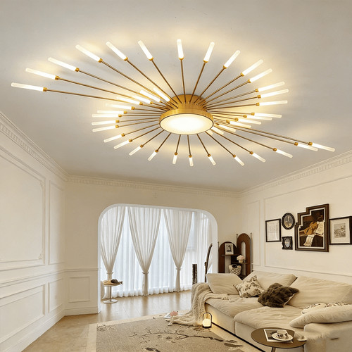 Metall led kronleuchter 1 - led,