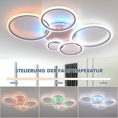 Rgb led deckenleuchte dimmbar - led,