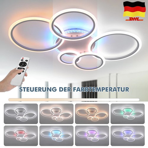 Rgb led deckenleuchte - led, dimmbar