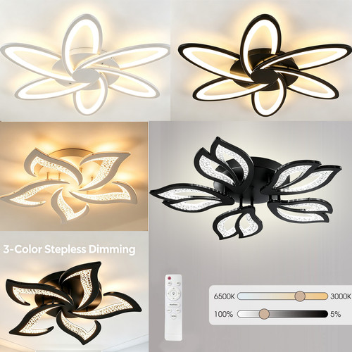 Moderne led deckenlampe - led,