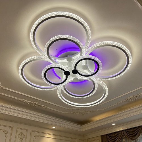 Modern led deckenleuchte - deckenleuchte, rgb