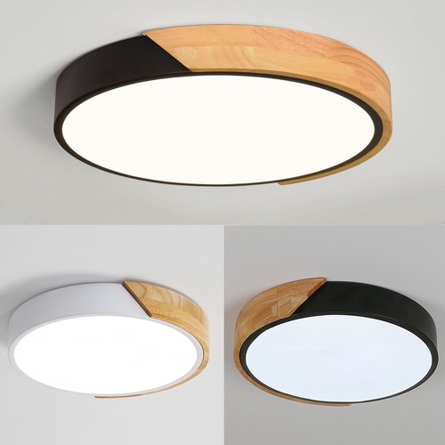 Led deckenleuchte holz - led,
